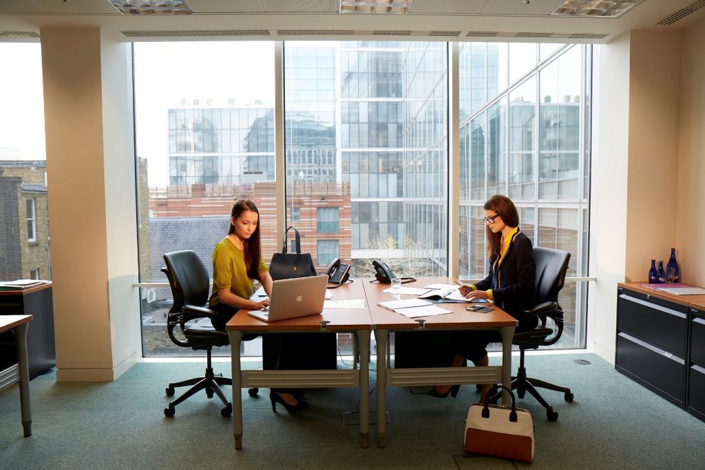 A serviced office in Bishopsgate